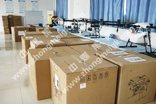 中煤集团旗下卡特机器人公司一批植保无人机发往内蒙古