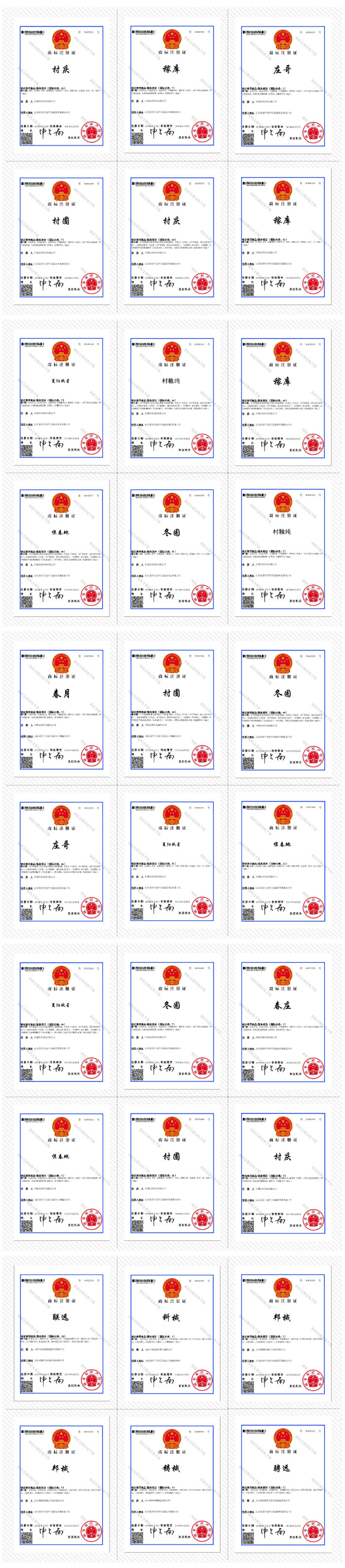 热烈祝贺中煤集团旗下多家公司成功取得30个国家商标注册证书
